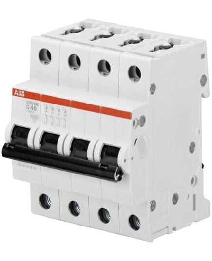 ABB Miniature Circuit Breaker - S200M - 4P - D, image 