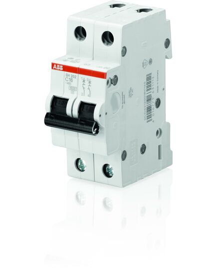 ABB Miniature Circuit Breaker - SH202M - 2P - C, image 